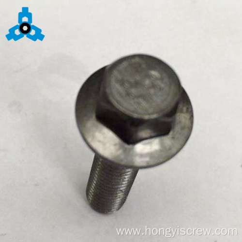 14mm Black Flange Head Flange Bolt Screws